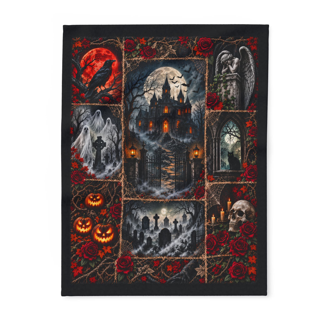 Horror Arctic Fleece Throw