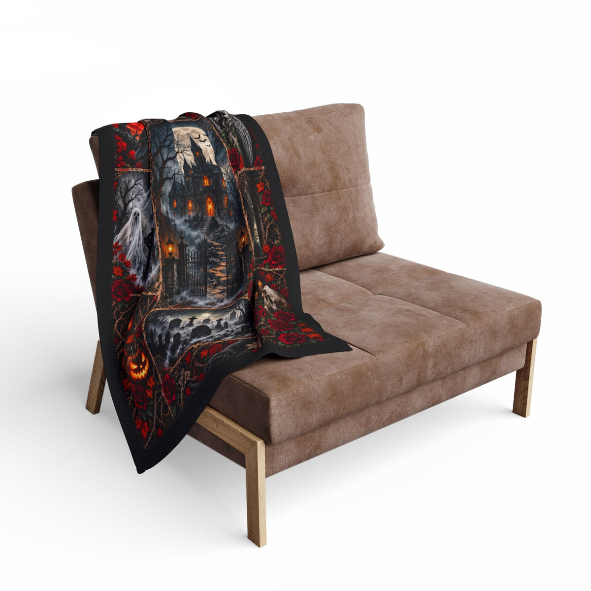Horror Arctic Fleece Throw