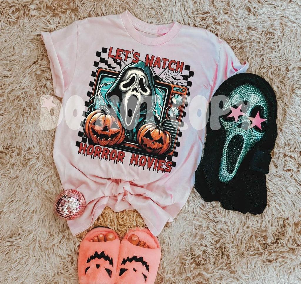 Let’s Watch Horror Movies - Scream - Tee
