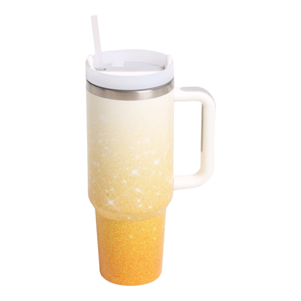 Gradient 40oz Double Wall Stainless Steel Tumbler With Handle
