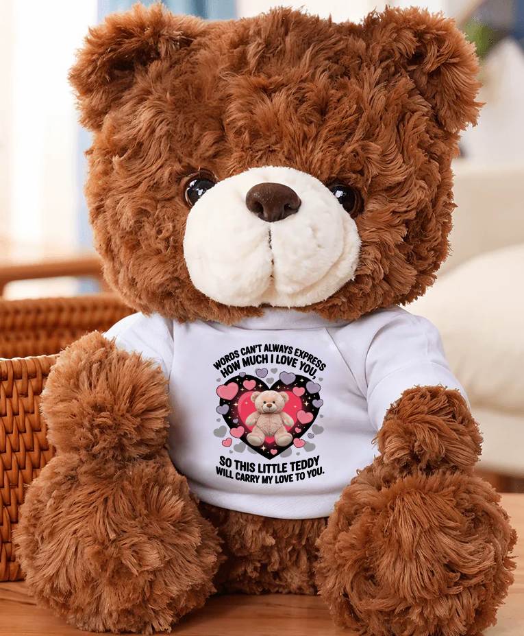 TO MY LOVE - TEDDY BEAR, PERFECT GIFT FOR YOUR SOULMATE - NGHL00 (SKUTB-GAU-03)