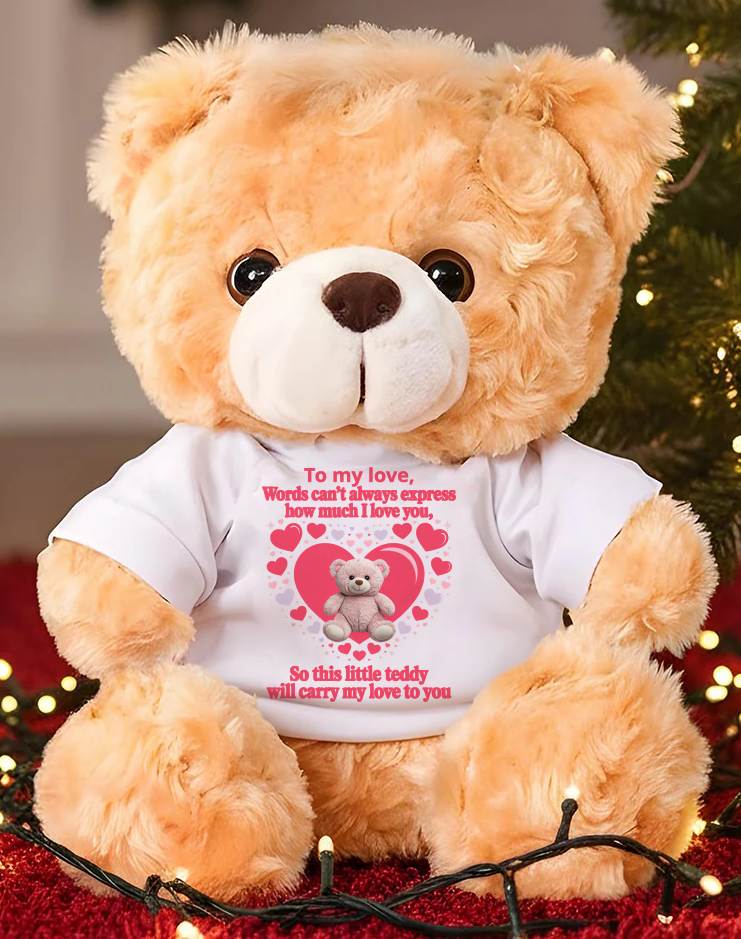 TO MY LOVE - TEDDY BEAR, PERFECT GIFT FOR YOUR SOULMATE - NGHL00