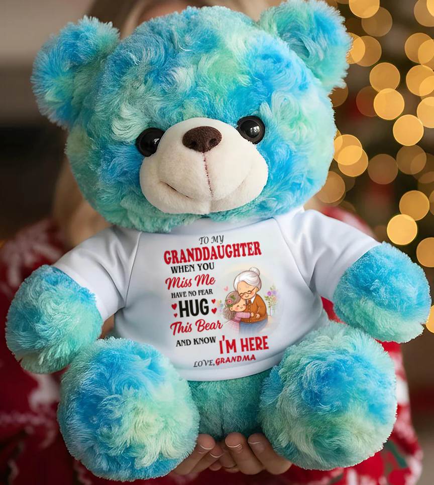 TO MY GRANDDAUGHTER - TEDDY BEAR, A BIG HUG FROM GRANDMA - NGHL00
