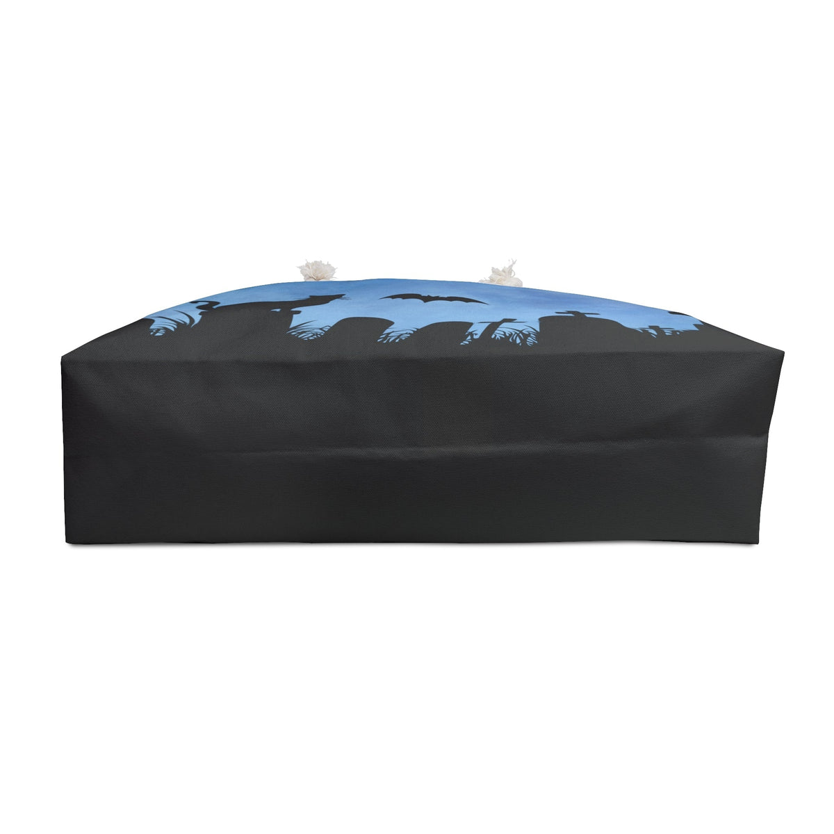 Halloween Cat Graveyard Weekender Tote – Spooky Black Cat Travel Bag
